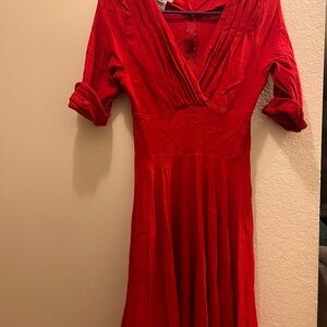 Unique Vintage Delores Swing Dress (M)